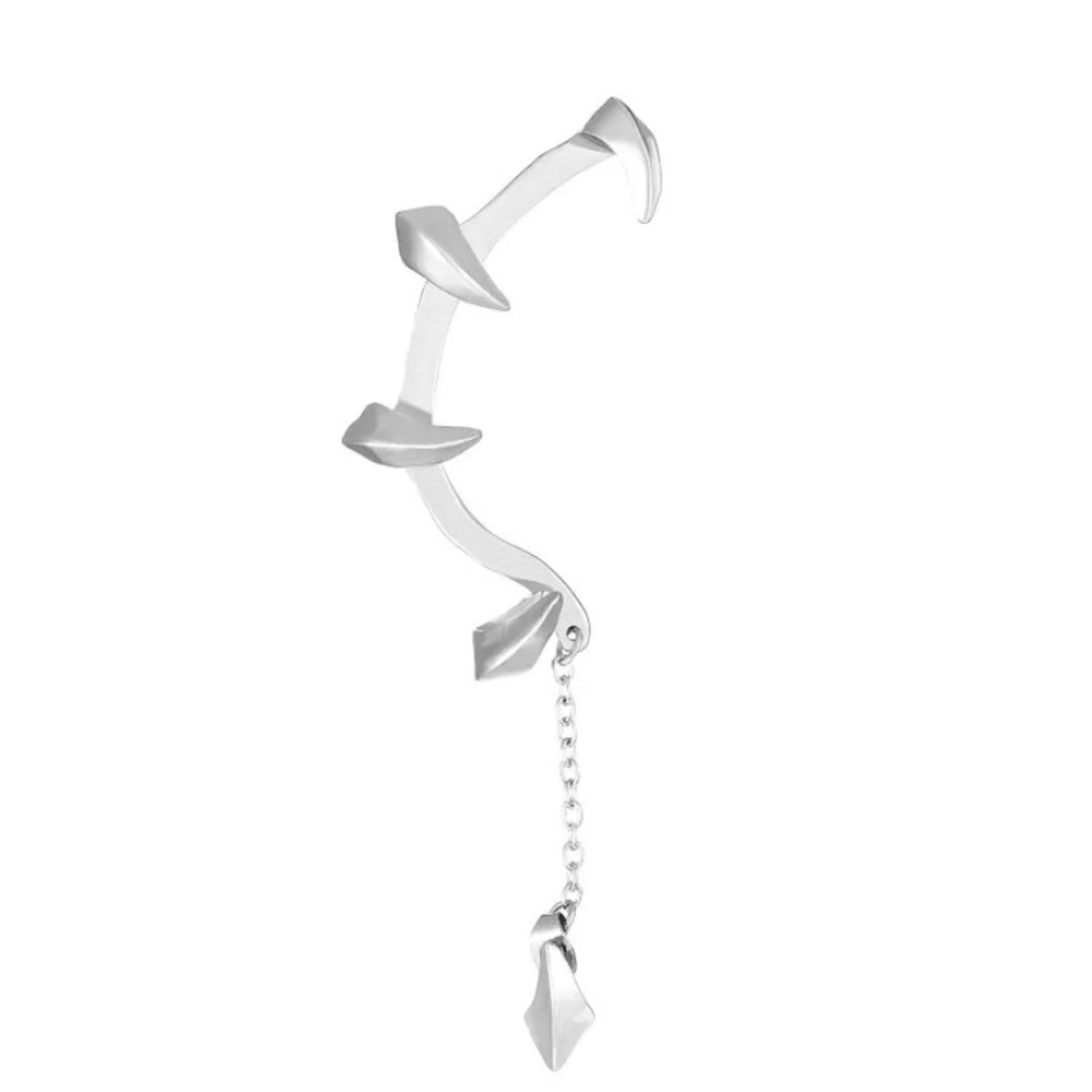 NEW silver plated ear cuff - Picture 2 of 3